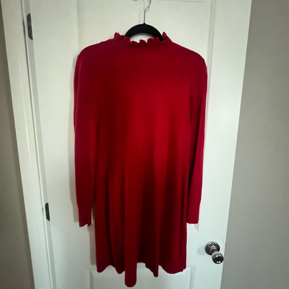 Red Women's Sweater Dress